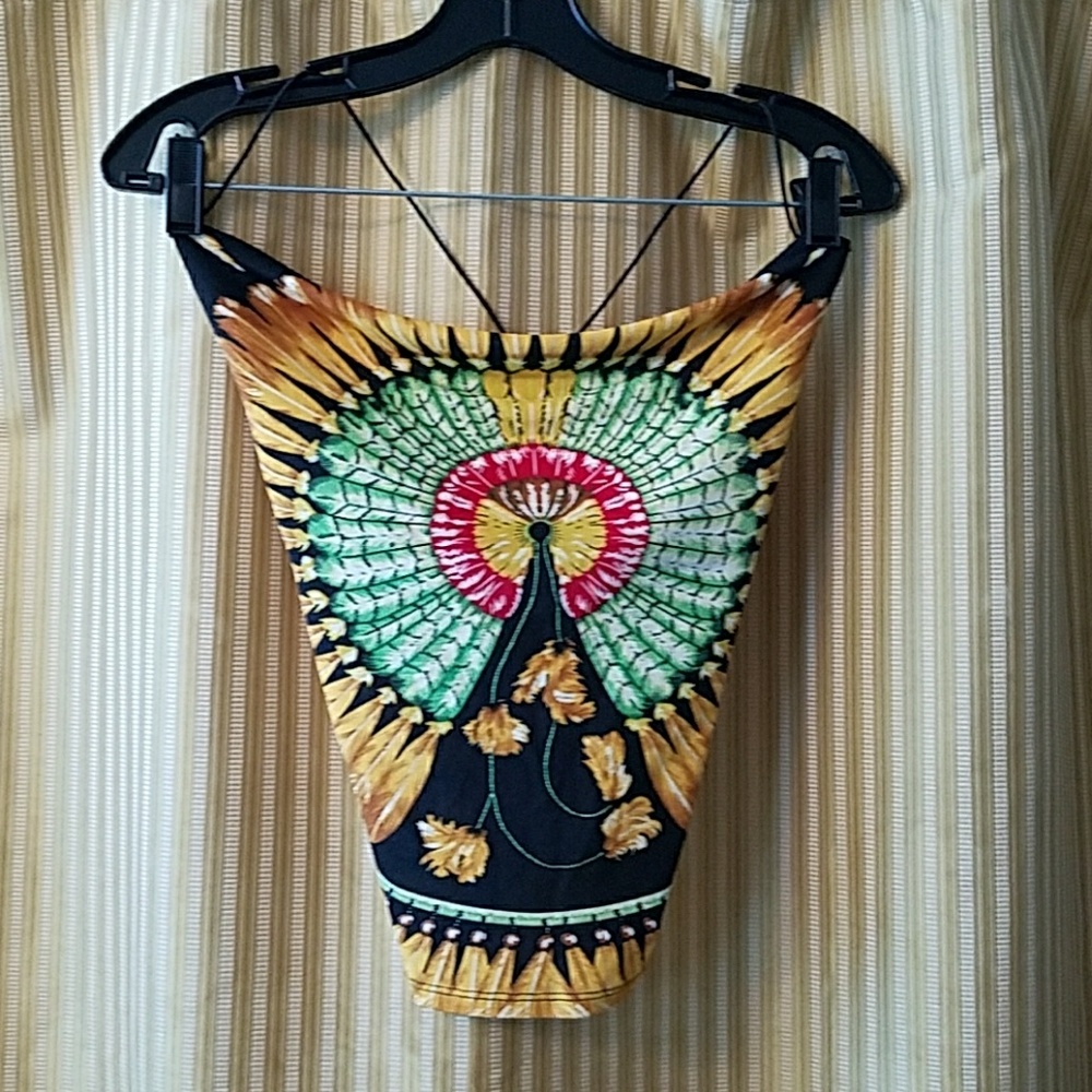 Forever 21 string back crop top